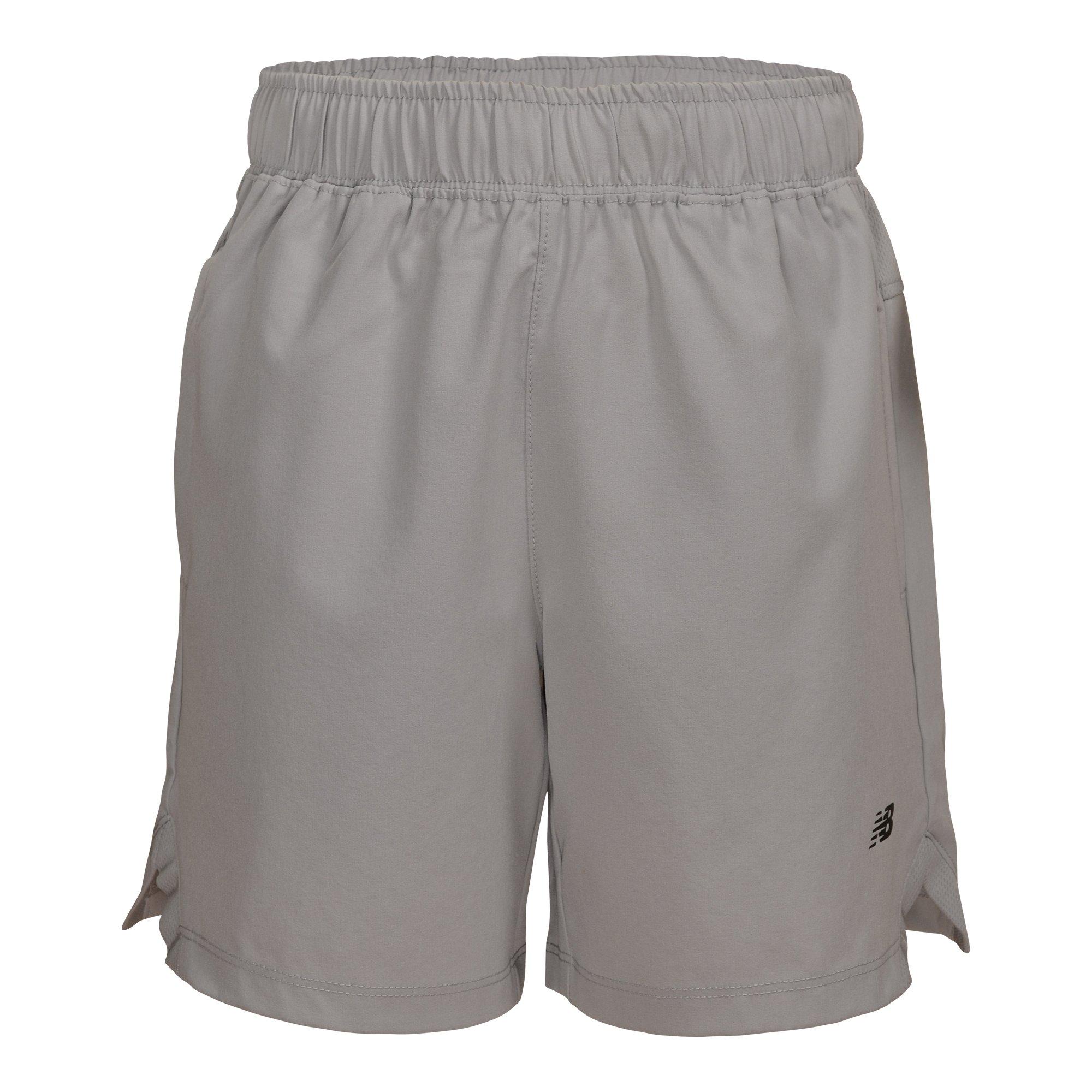 New Balance Big Boys' Woven Shorts - Dark Grey